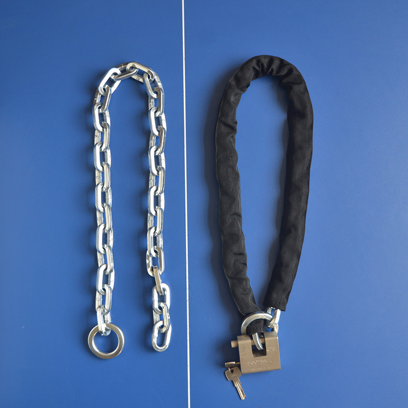 9.5mm Square Shape Lock Chain With a Ring